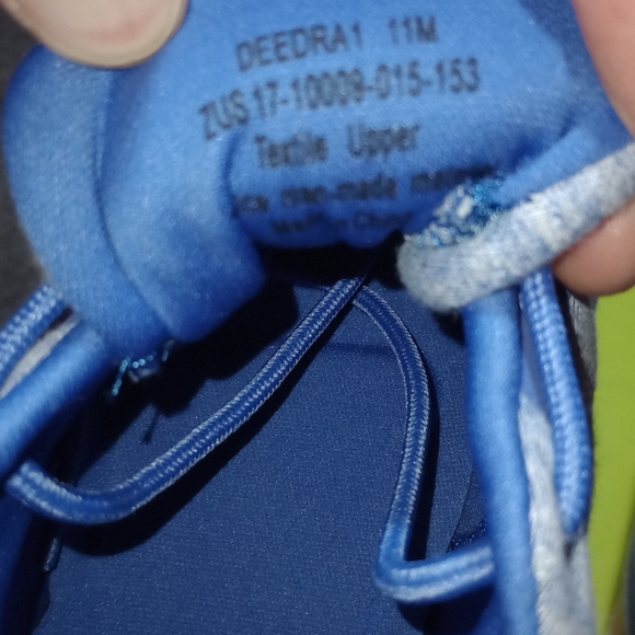 NWT ZiBu Deedra 1 Shoes Womens Sz 11 M Blue Athletic Sneakers Lace Up Running * - Picture 13 of 16